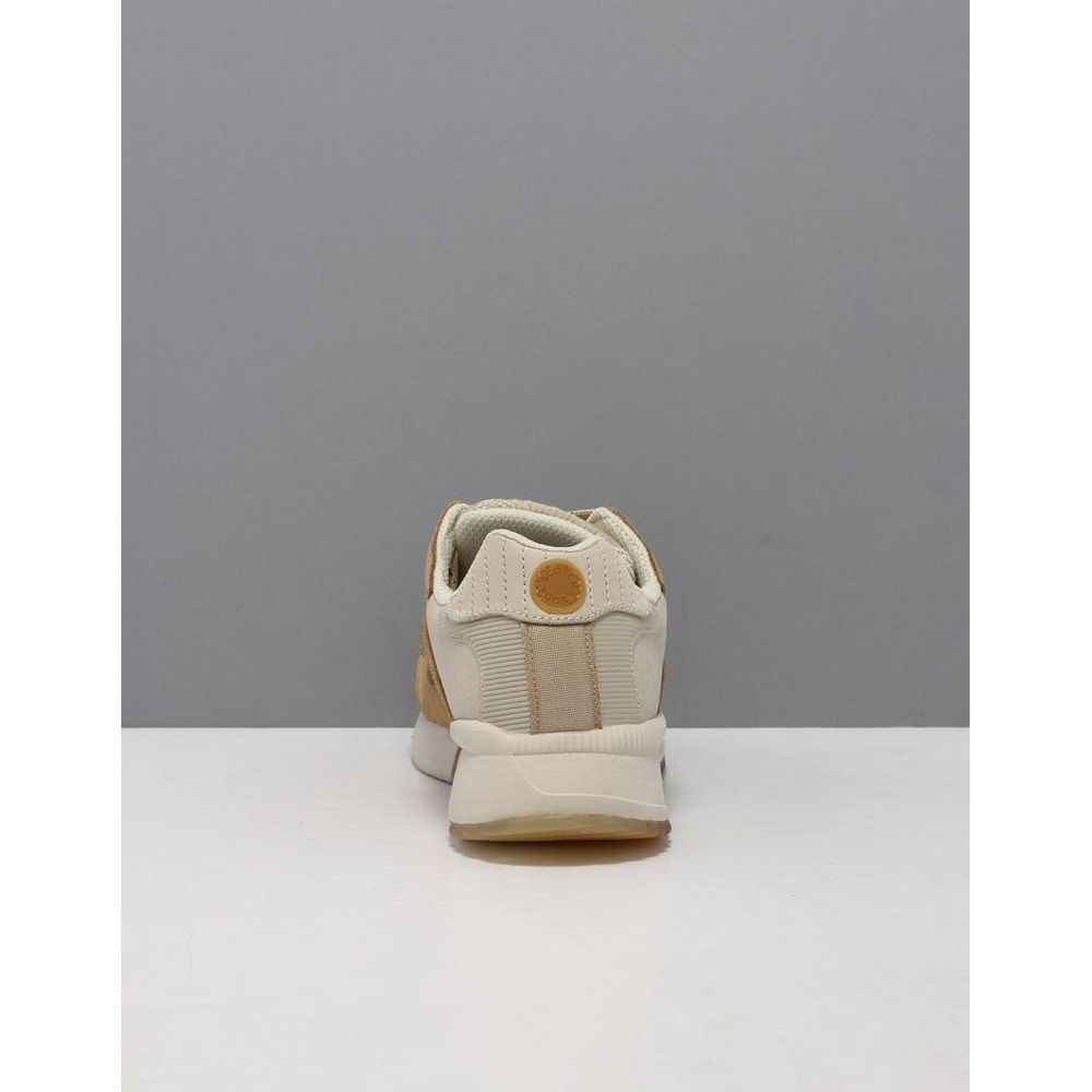 Scotch & Soda Beige Nylon Low Top Sneakers