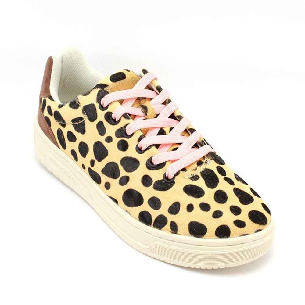 Scotch & Soda Multicolor Leather Low Top Sneakers