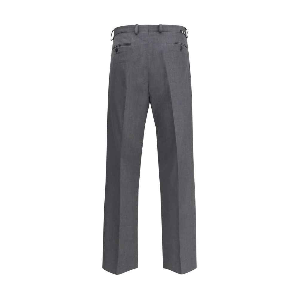 Prada Gray Wool Oves Aries Dress Pants