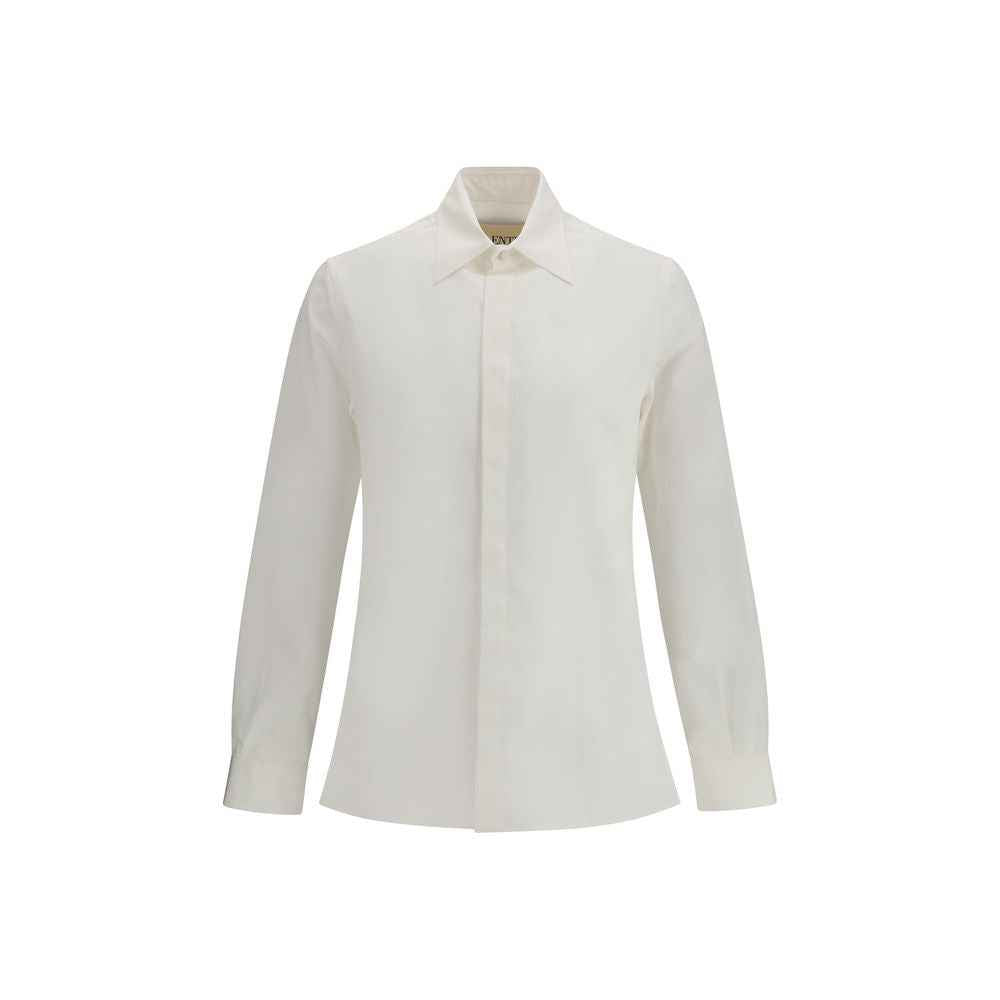 Valentino Garavani White Cotton Dress Shirt