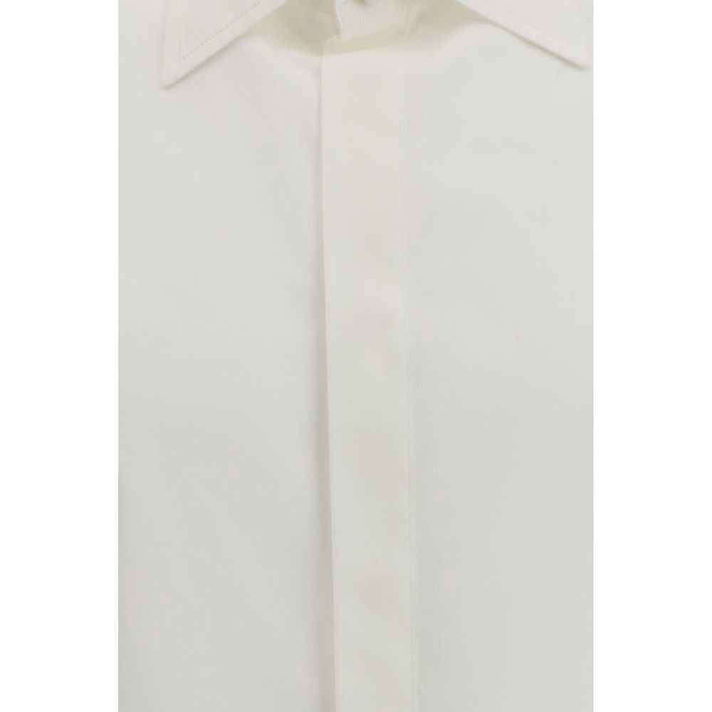 Valentino Garavani White Cotton Dress Shirt