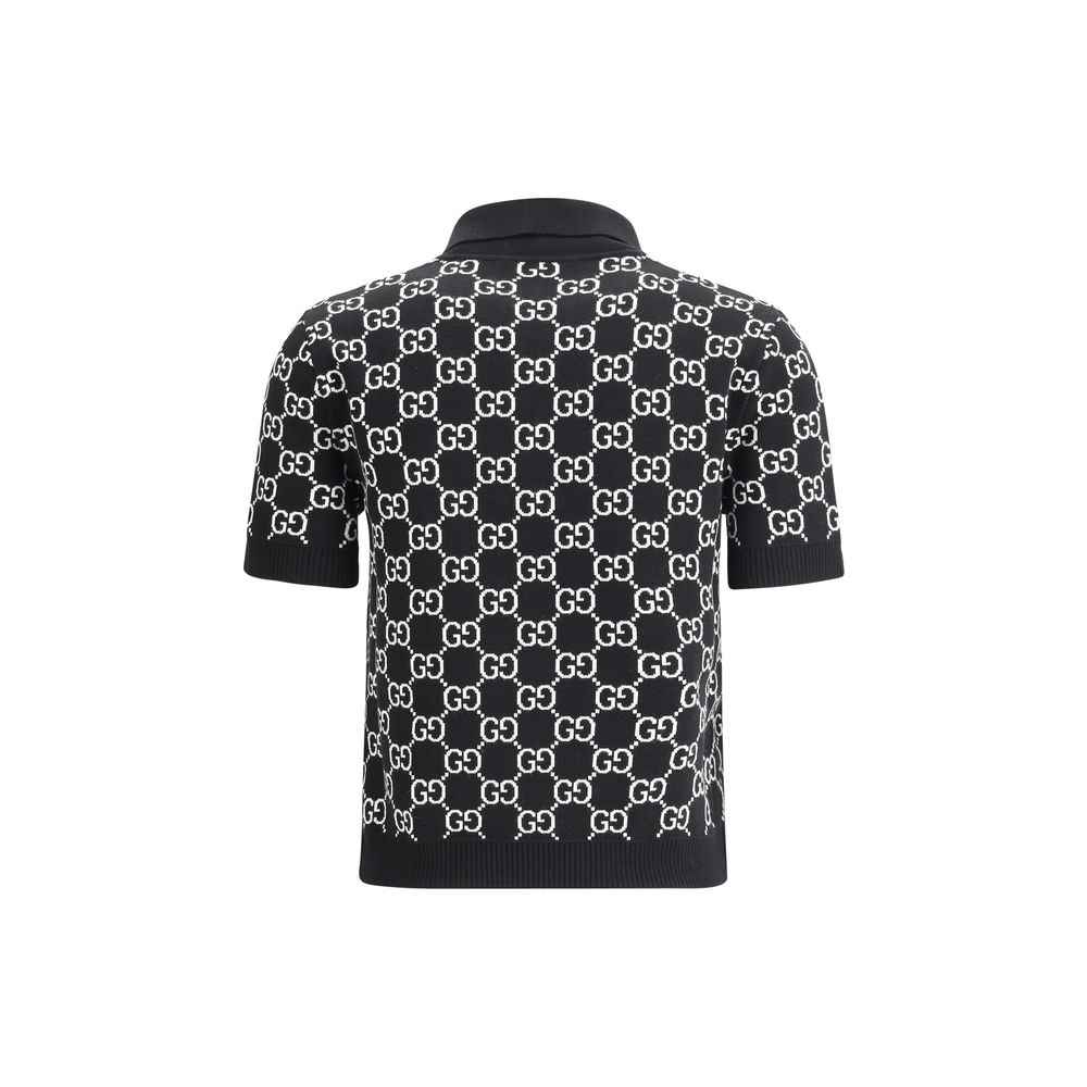 Gucci Black Wool Oves Aries Dress Shirt