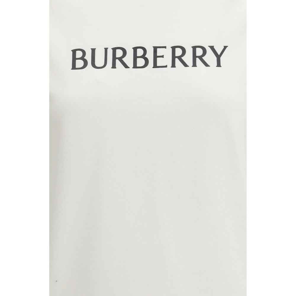 Burberry White Cotton T-Shirt