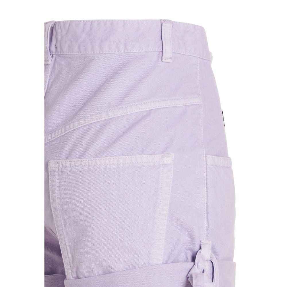 Isabel Marant Purple Cotton Shorts