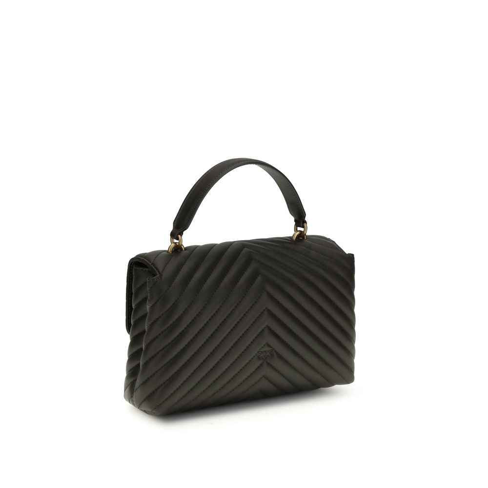 PINKO Bicolor Calf Leather Bos Taurus Handbag