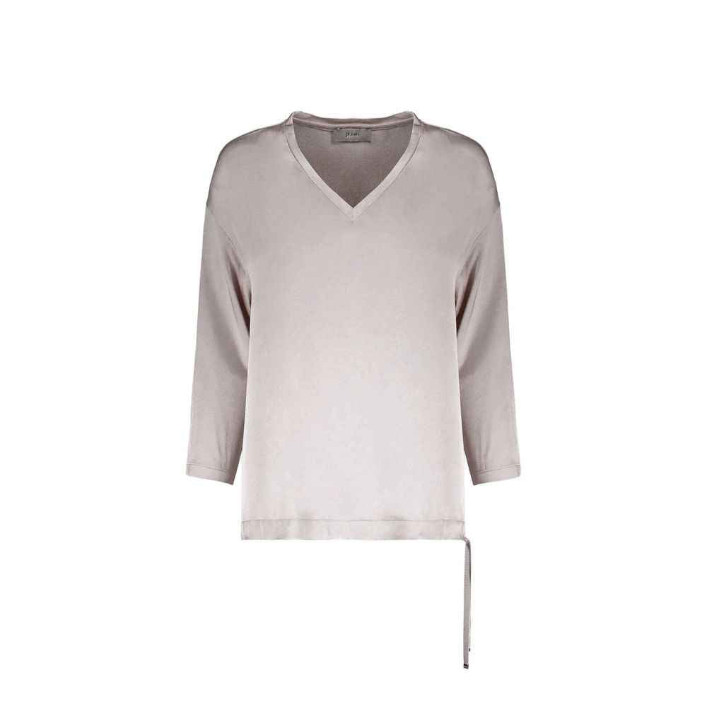 Herno Gray Acetate Tank Tops