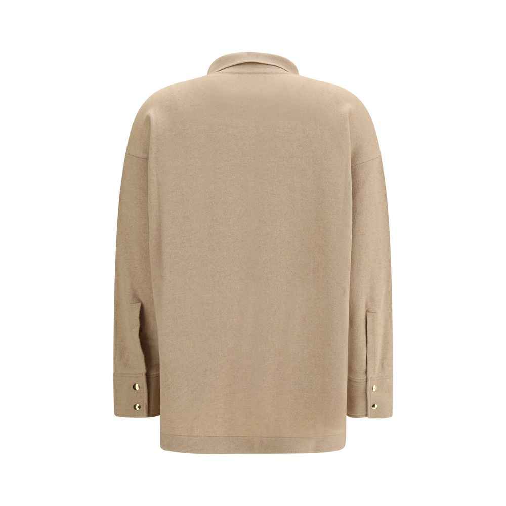Fabiana Filippi Beige Wool Shirt