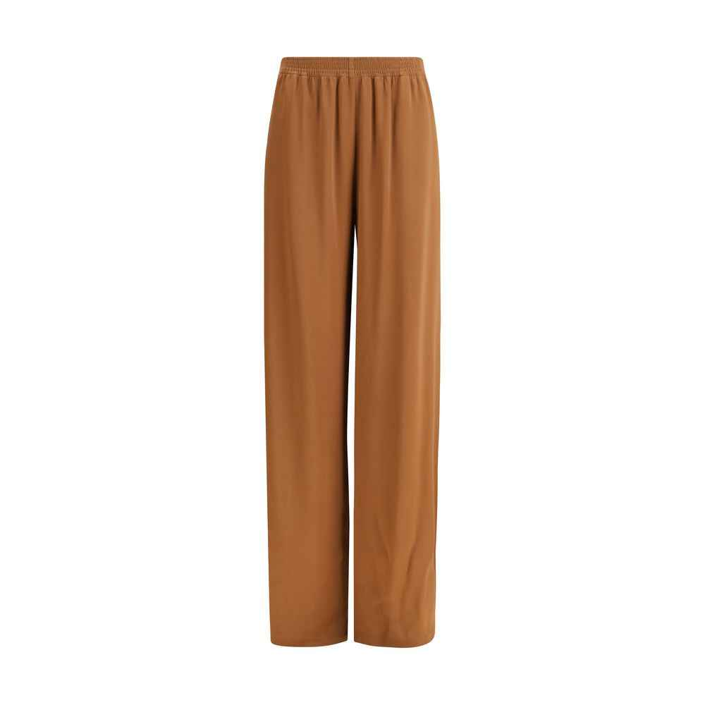 Fabiana Filippi Brown Viscose Casual Pants
