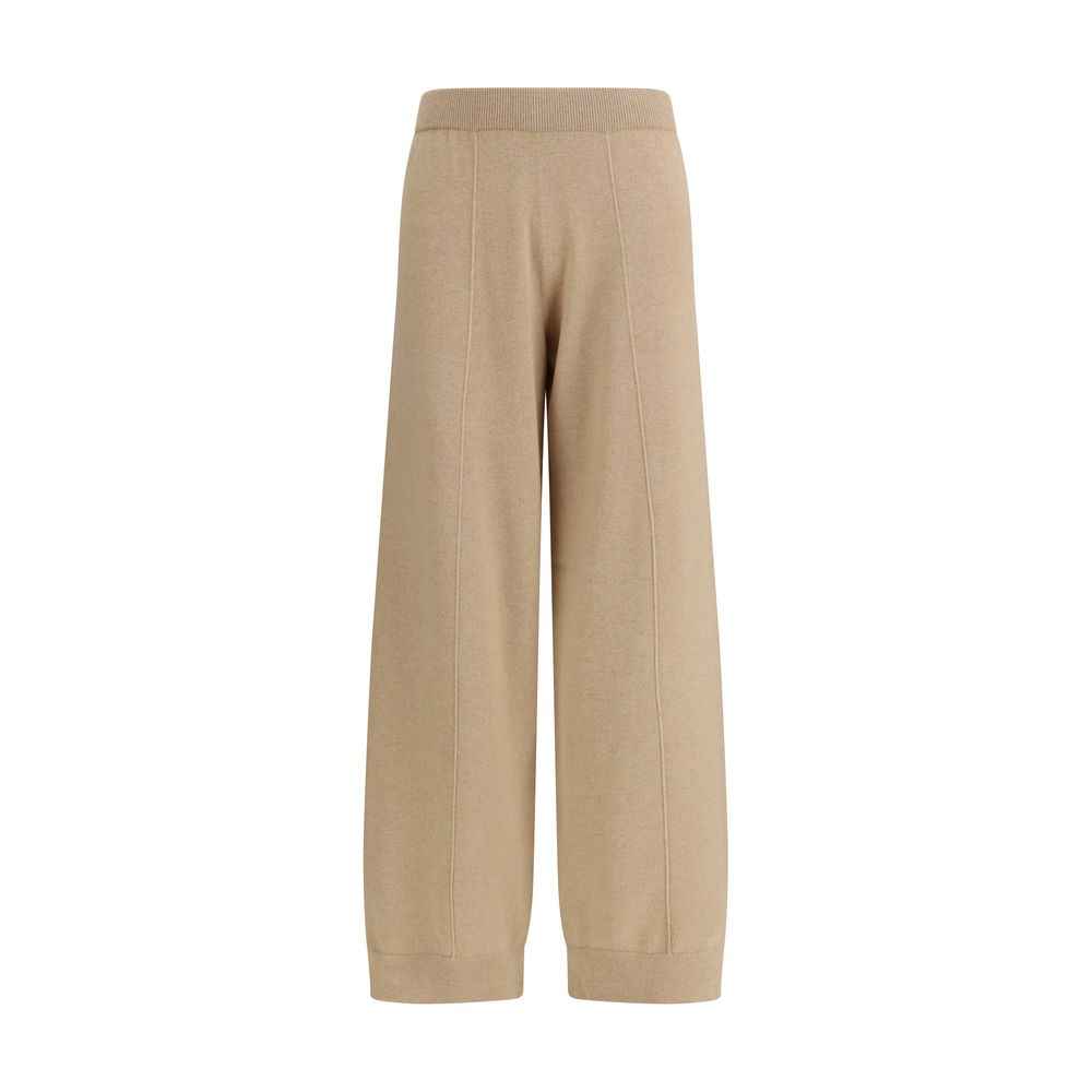 Fabiana Filippi Beige Wool Oves Aries Casual Pants