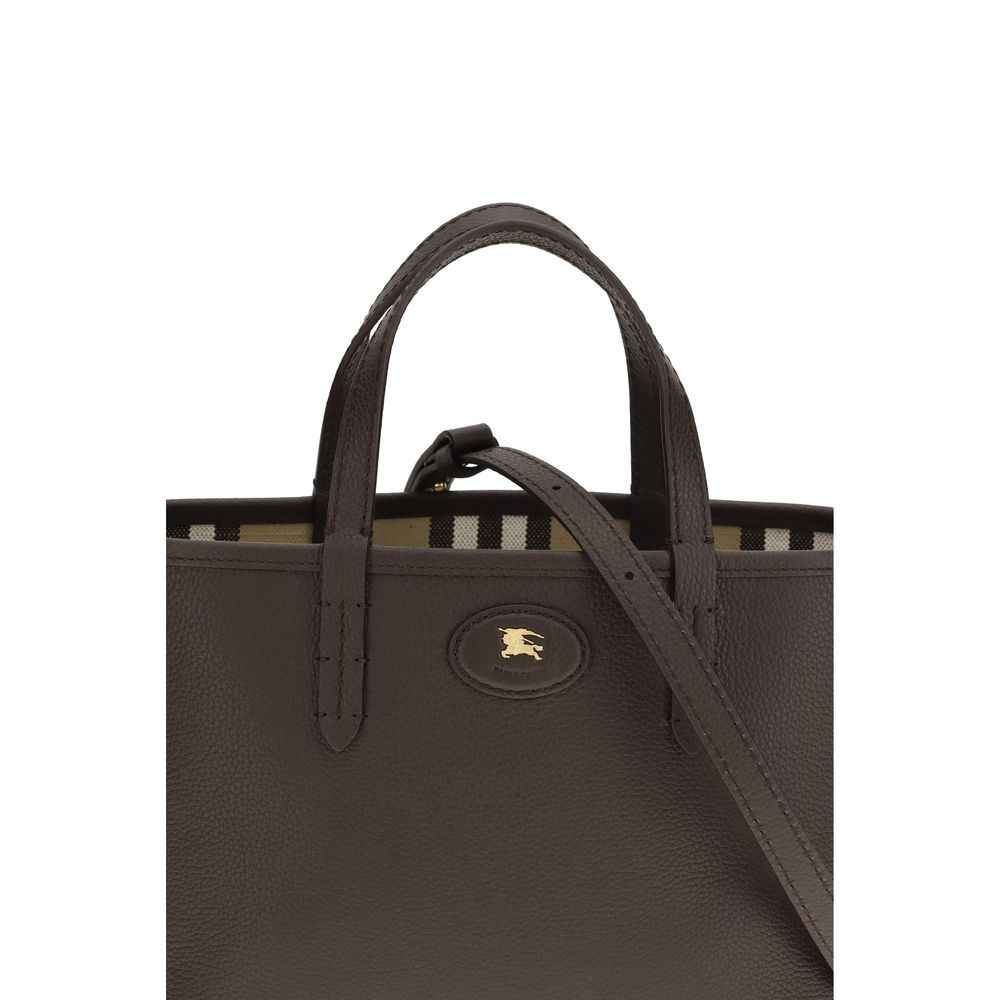 Burberry Beige Calf Leather Bos Taurus Shoulder Bag