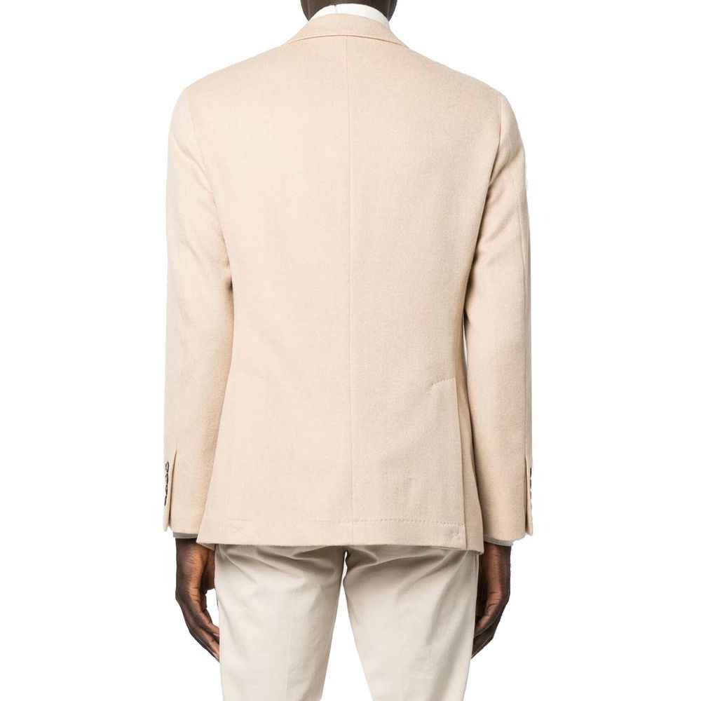 Brunello Cucinelli Beige Wool Blazer
