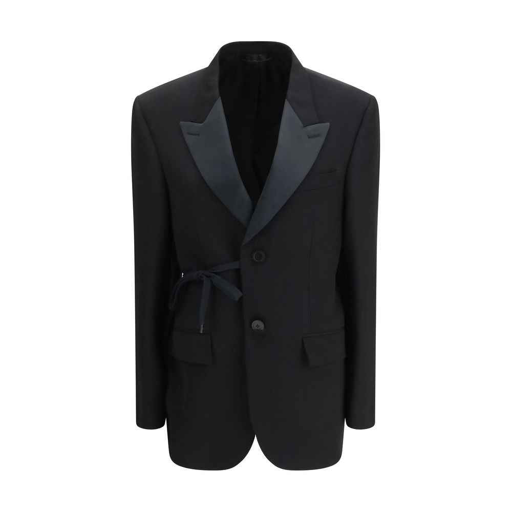 Balenciaga Black Wool Coat