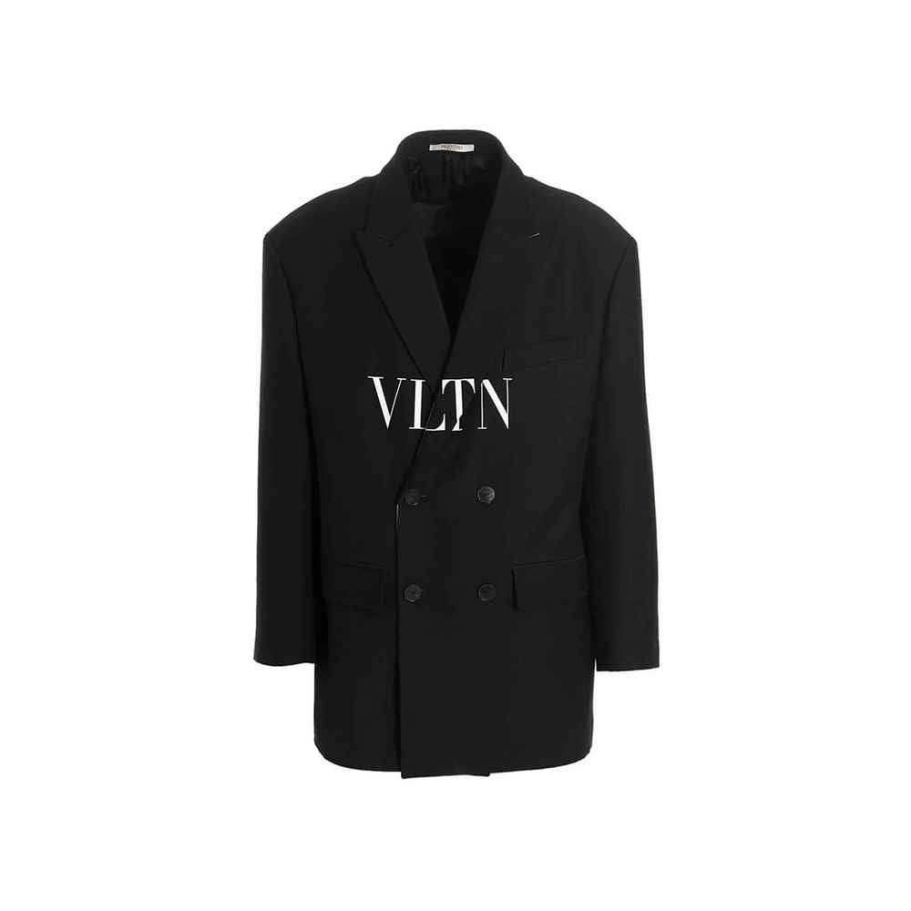 Valentino Garavani Black Silk Blazer