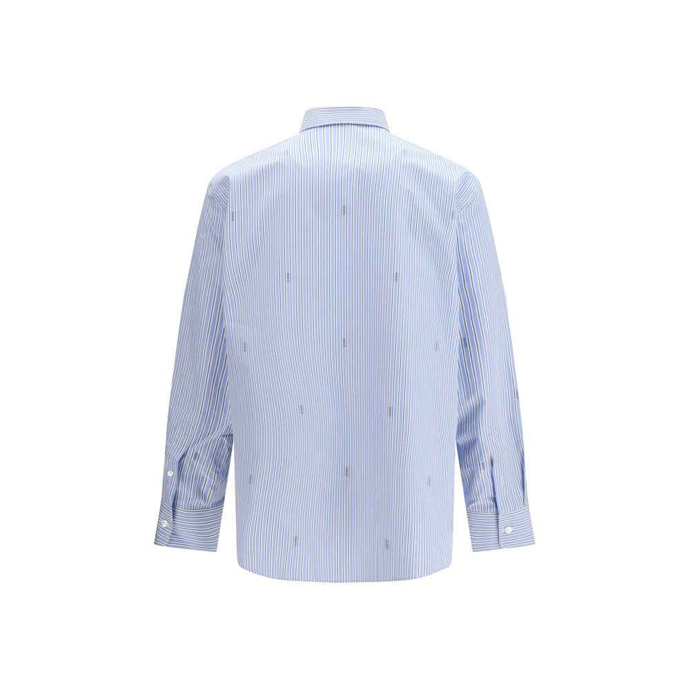 Gucci Blue Cotton Shirt
