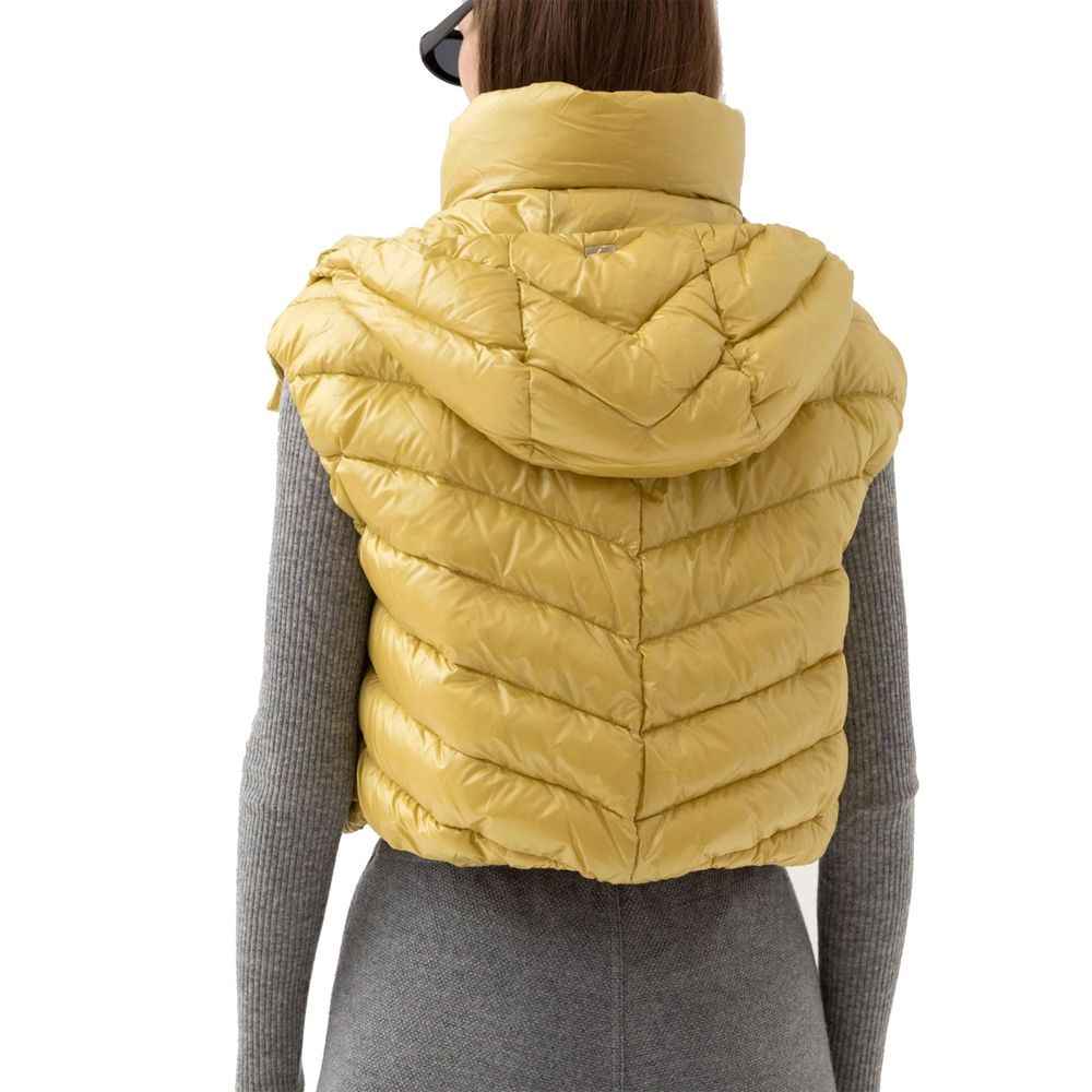Herno Bicolor Polyamide Sleveless Jacket