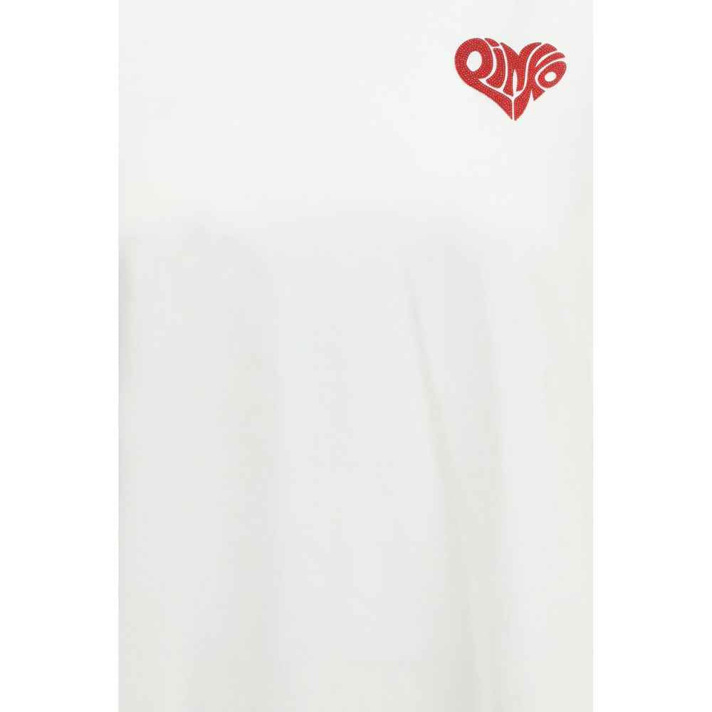 PINKO White Cotton T-Shirt