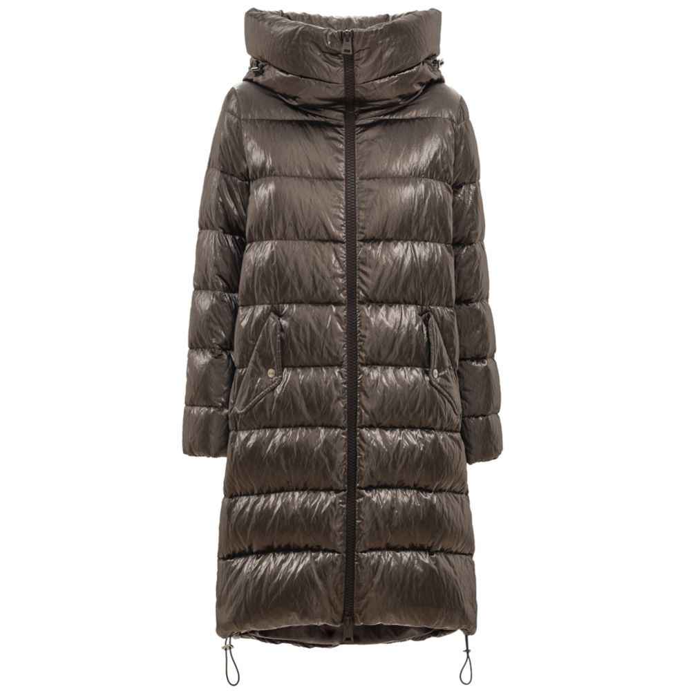 Herno Gray Viscose Parka