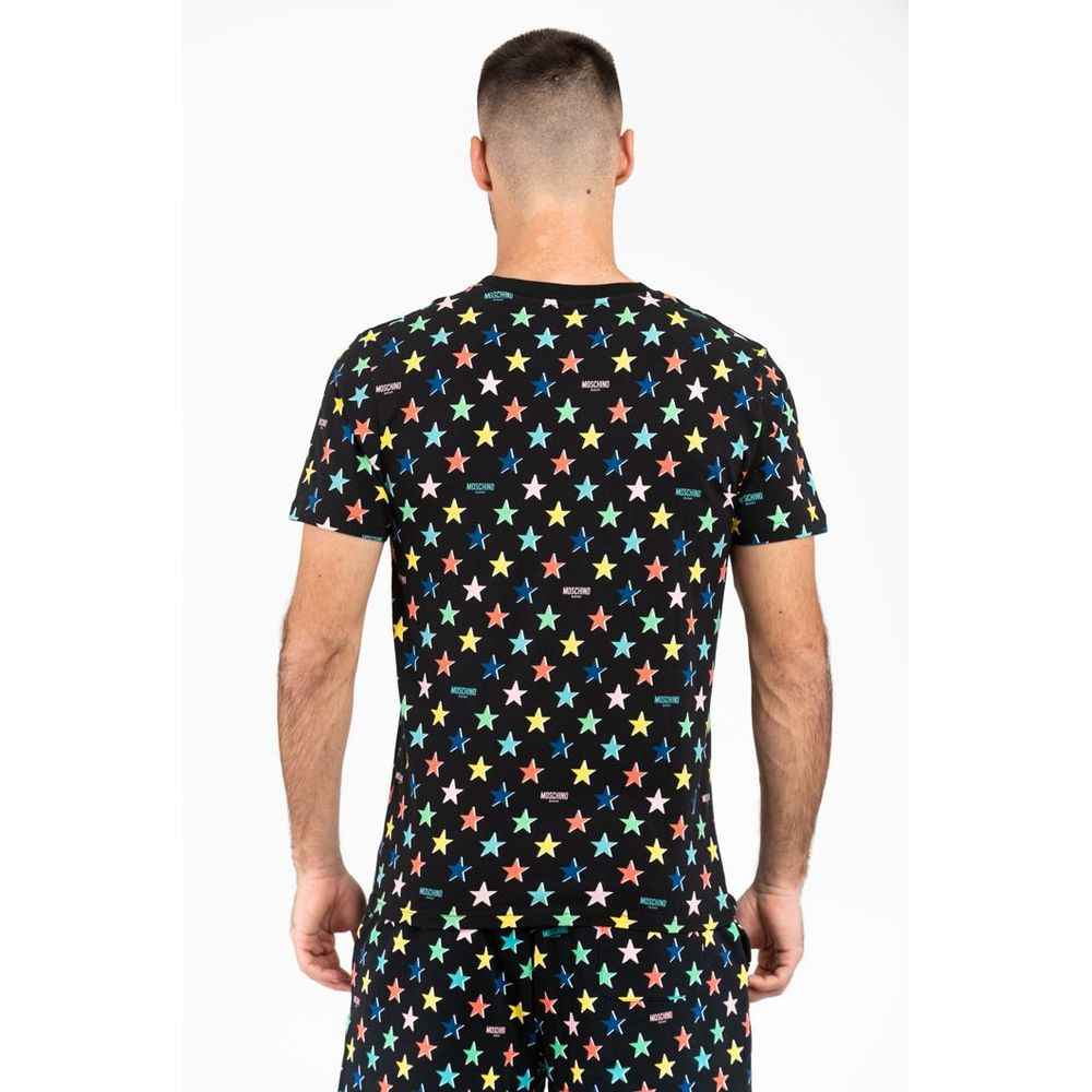 Moschino Black Cotton T-Shirt