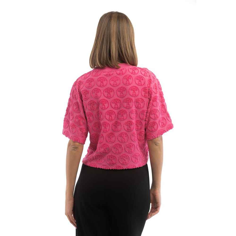 Moschino Fuchsia Cotton T-Shirt