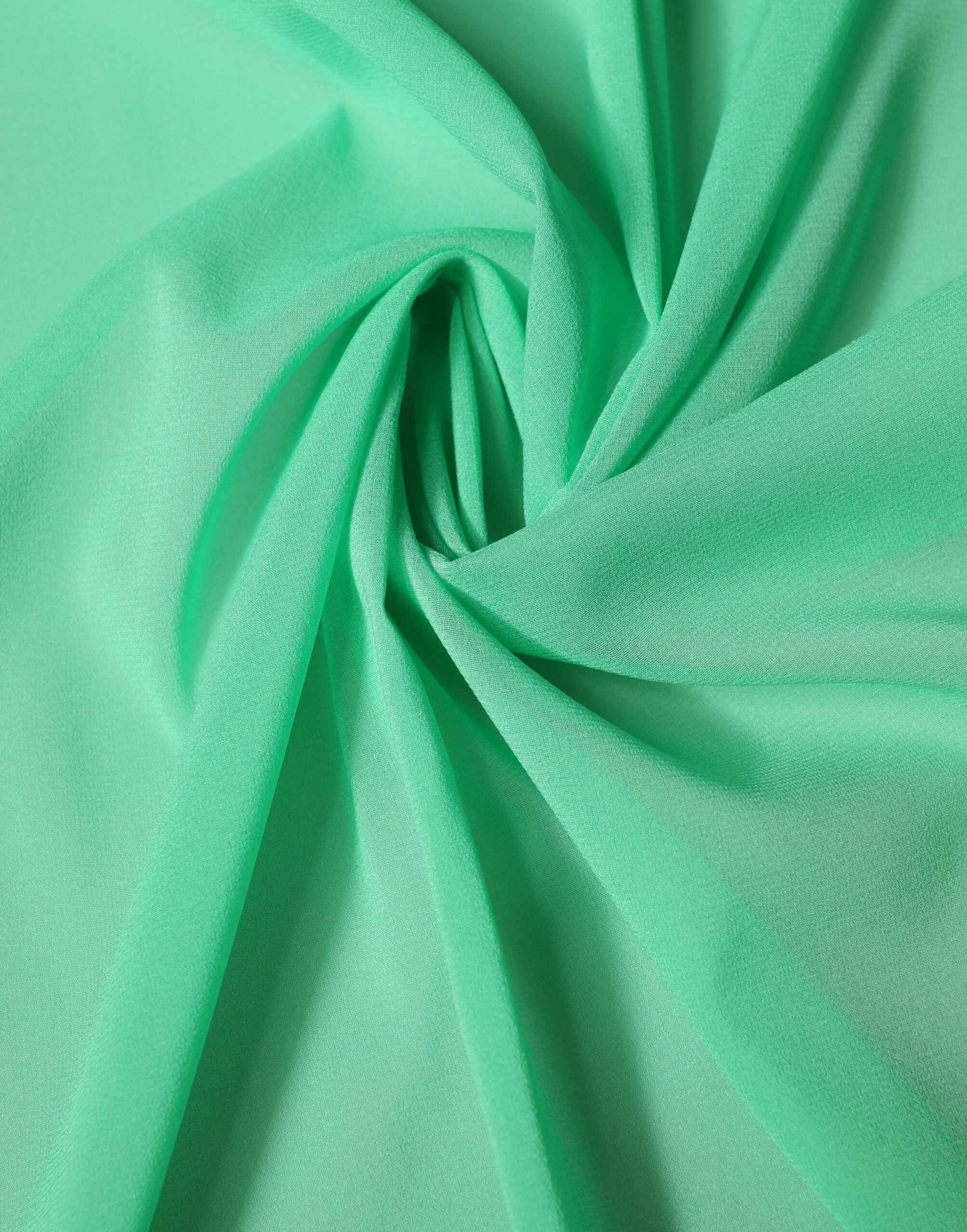 Dolce & Gabbana Green Silk Neck Wrap Shawl Stole 200cm x 64cm Scarf
