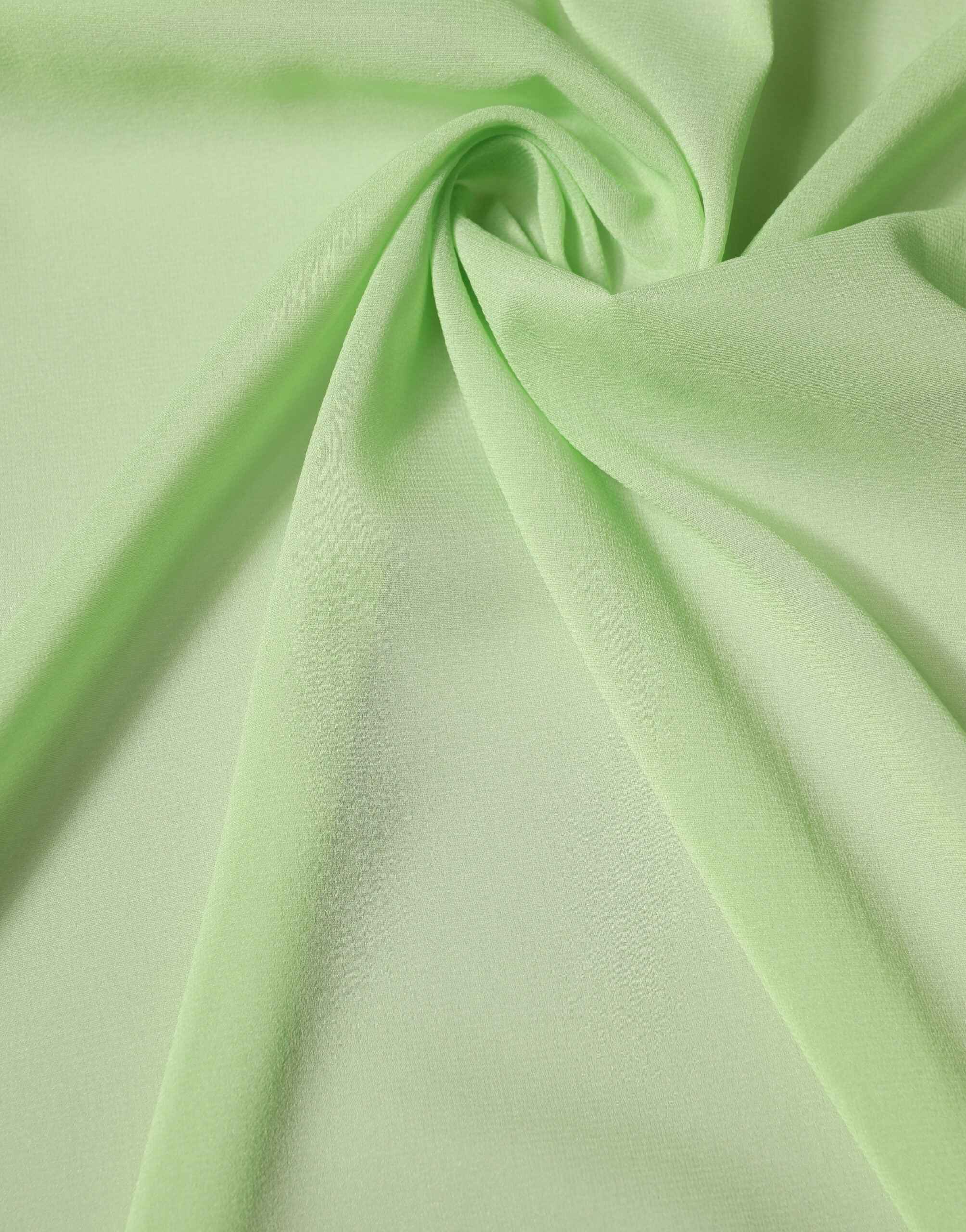 Dolce & Gabbana Light Green Silk Neck Wrap Shawl Stole 200cm x 64cm Scarf