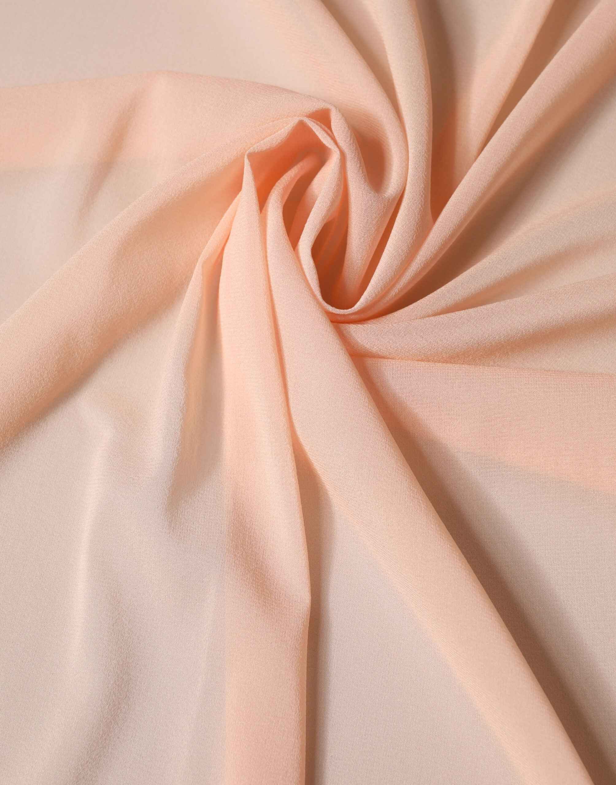 Dolce & Gabbana Peach Silk Neck Wrap Shawl Women Stole 200cm x 64cm Scarf