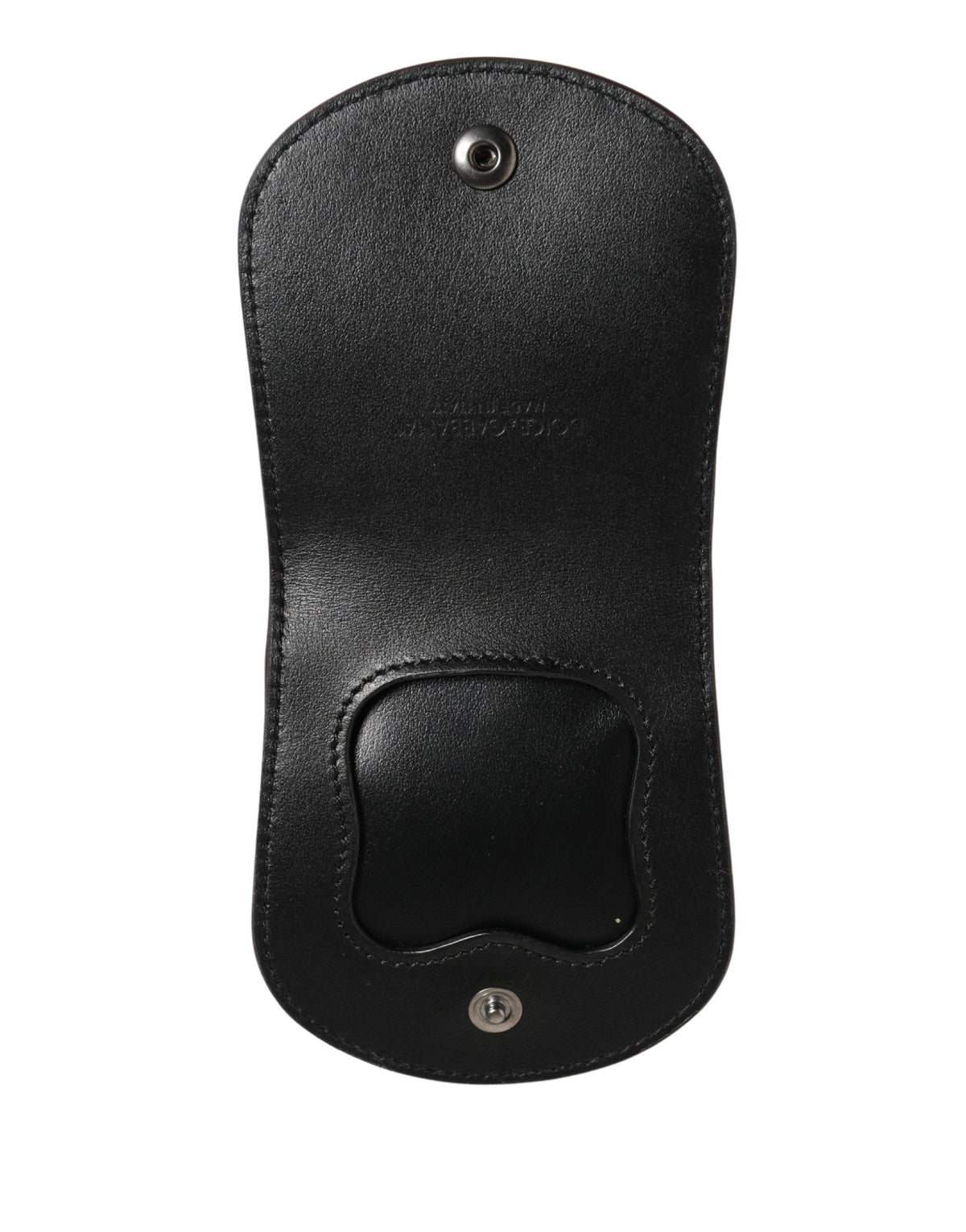 Dolce & Gabbana Burgundy Exotic Skin Condom Case Holder Pocket Wallet