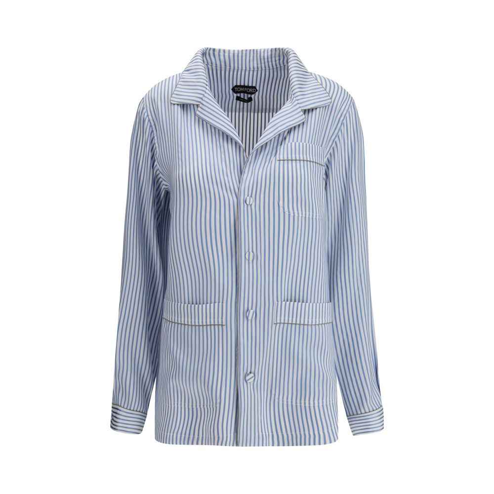 Tom Ford Multicolor Silk Top Sleepwear
