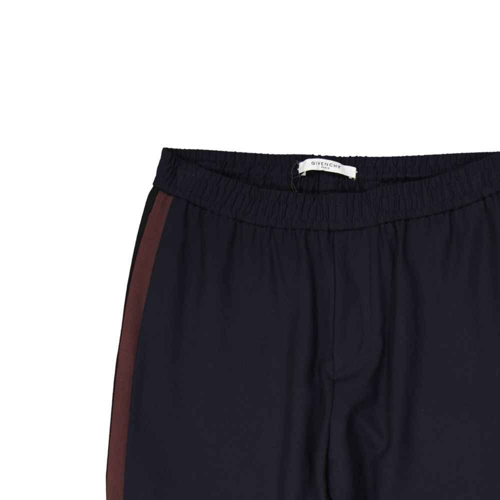 Givenchy Blue Wool Casual Pants