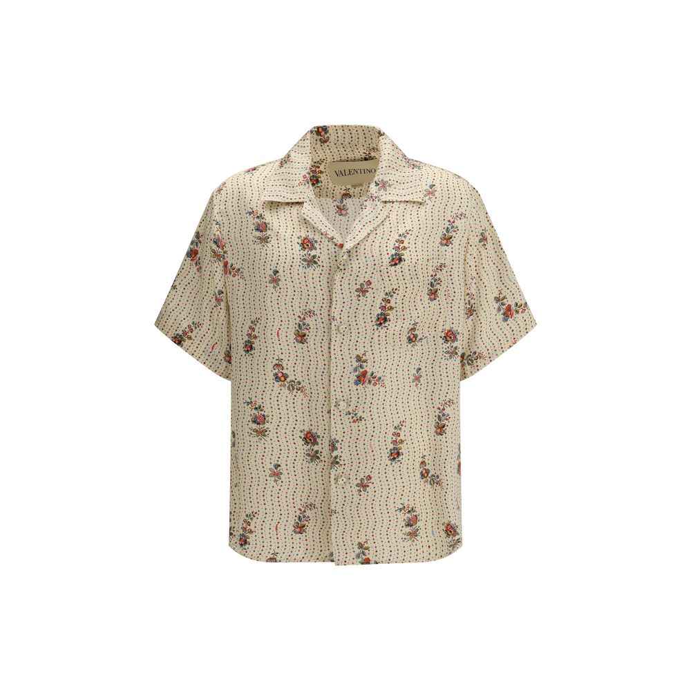 Valentino Garavani Multicolor Silk Pattern Shirt