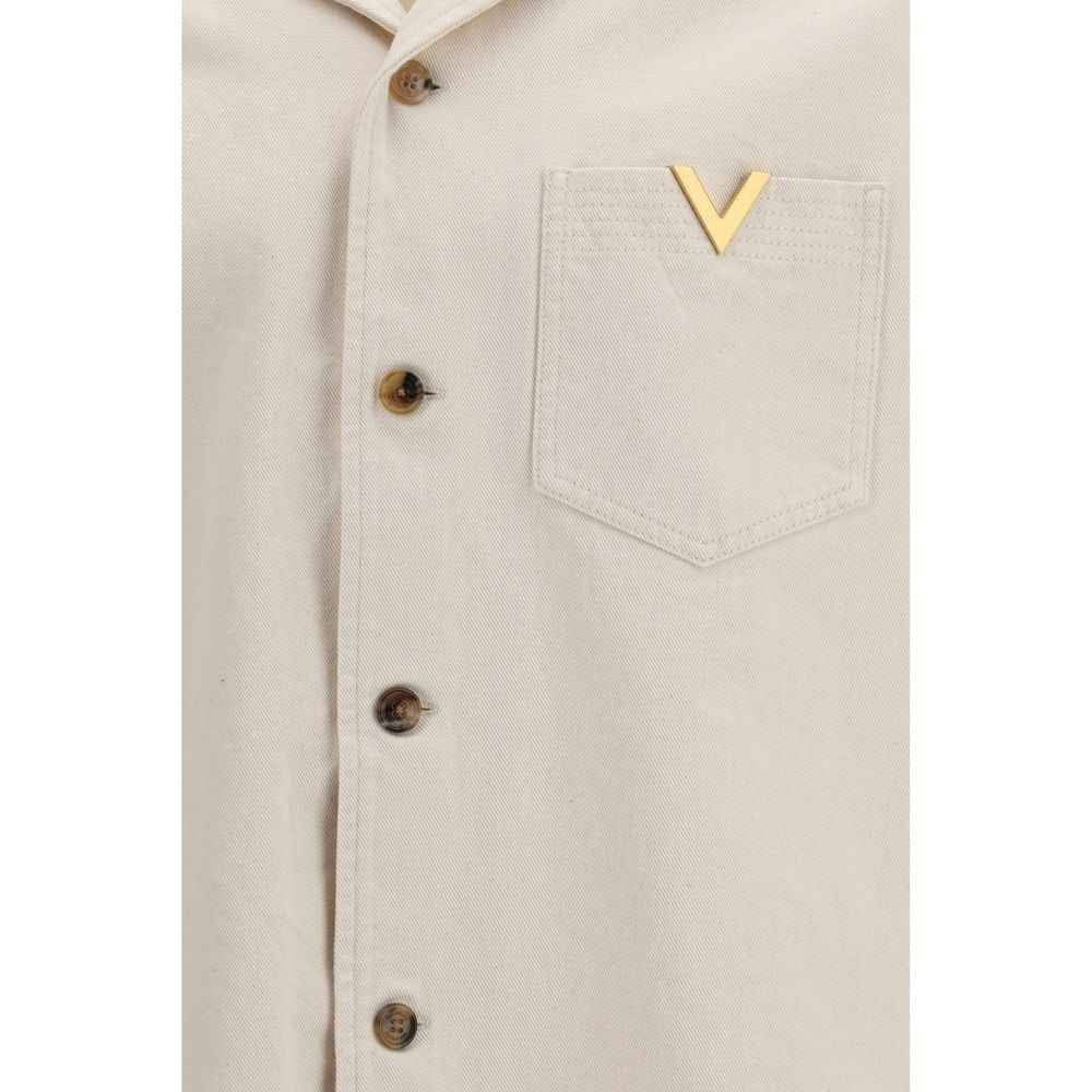 Valentino Garavani Beige Denim Shirt