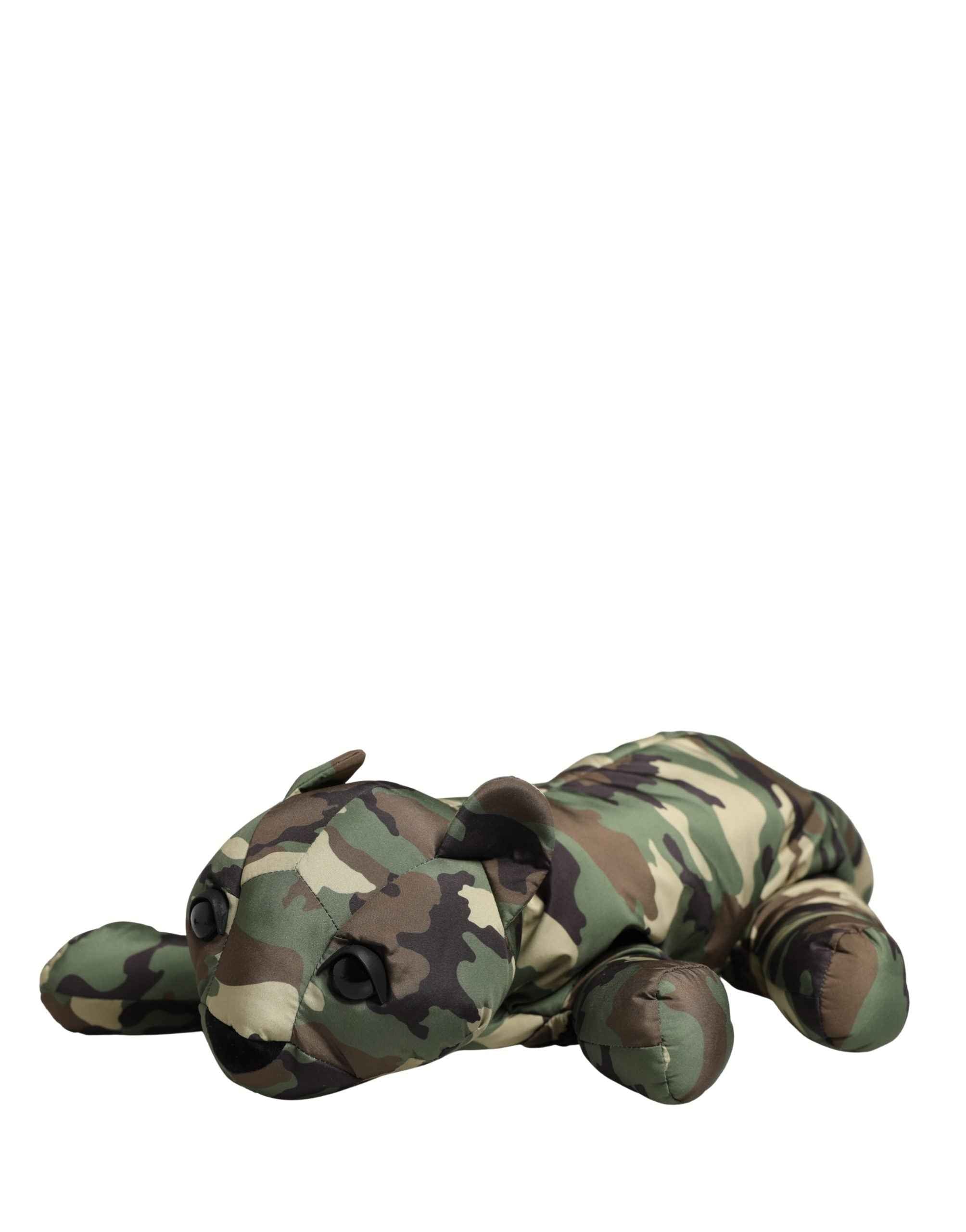 Dolce & Gabbana Multicolor Camouflage Animal Silhouette Waist Borse Bag