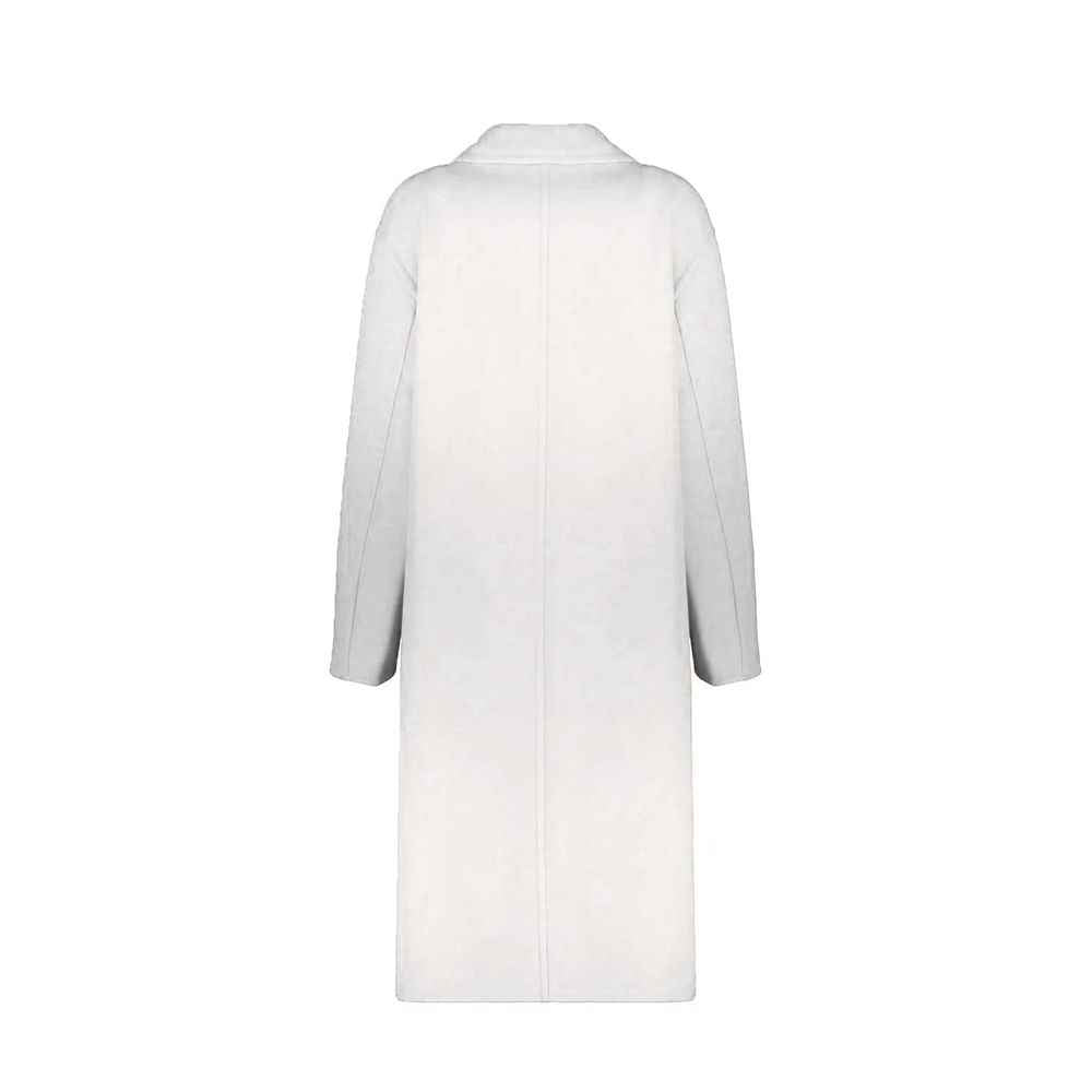 Herno White Wool Coat