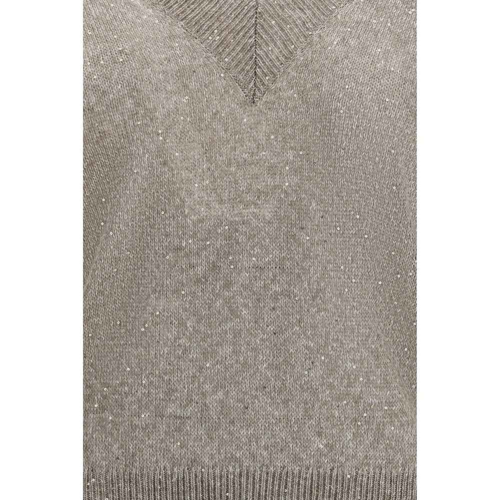 Brunello Cucinelli Brown Linen Sportswear