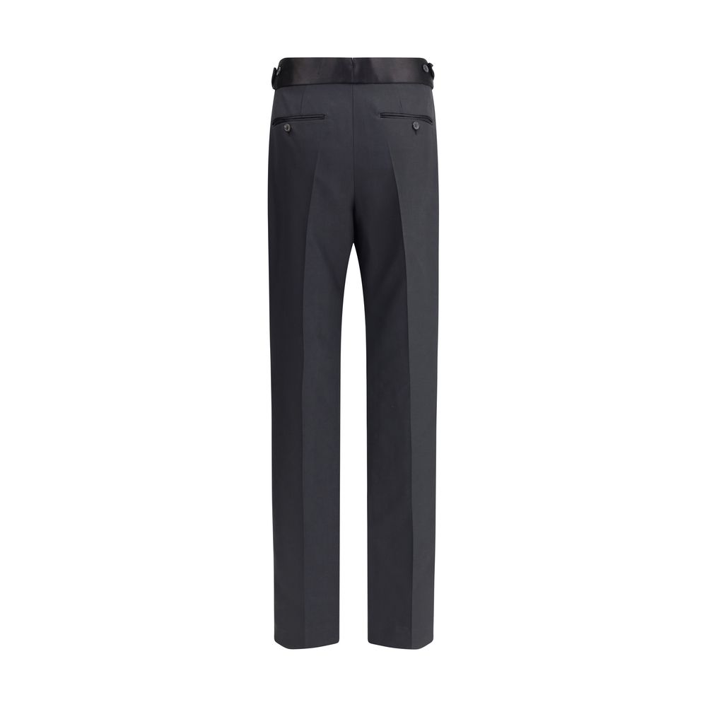 Tom Ford Black Silk Dress Pants