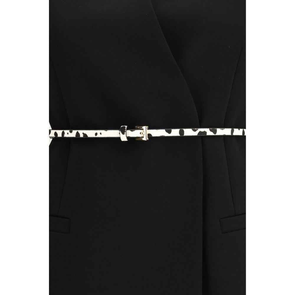 Max Mara Black Triacetate Coat