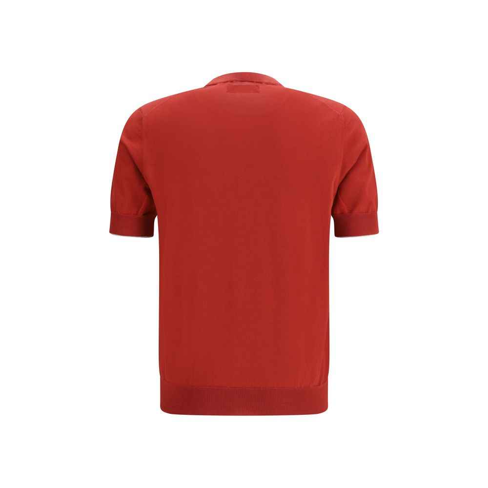 Brunello Cucinelli Multicolor Cotton T-Shirt