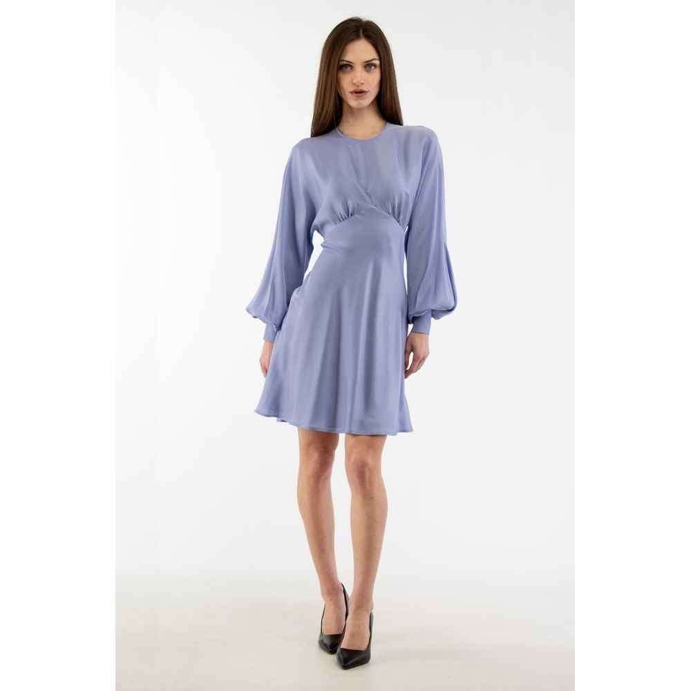 Moschino Purple Marabou Casual Dress