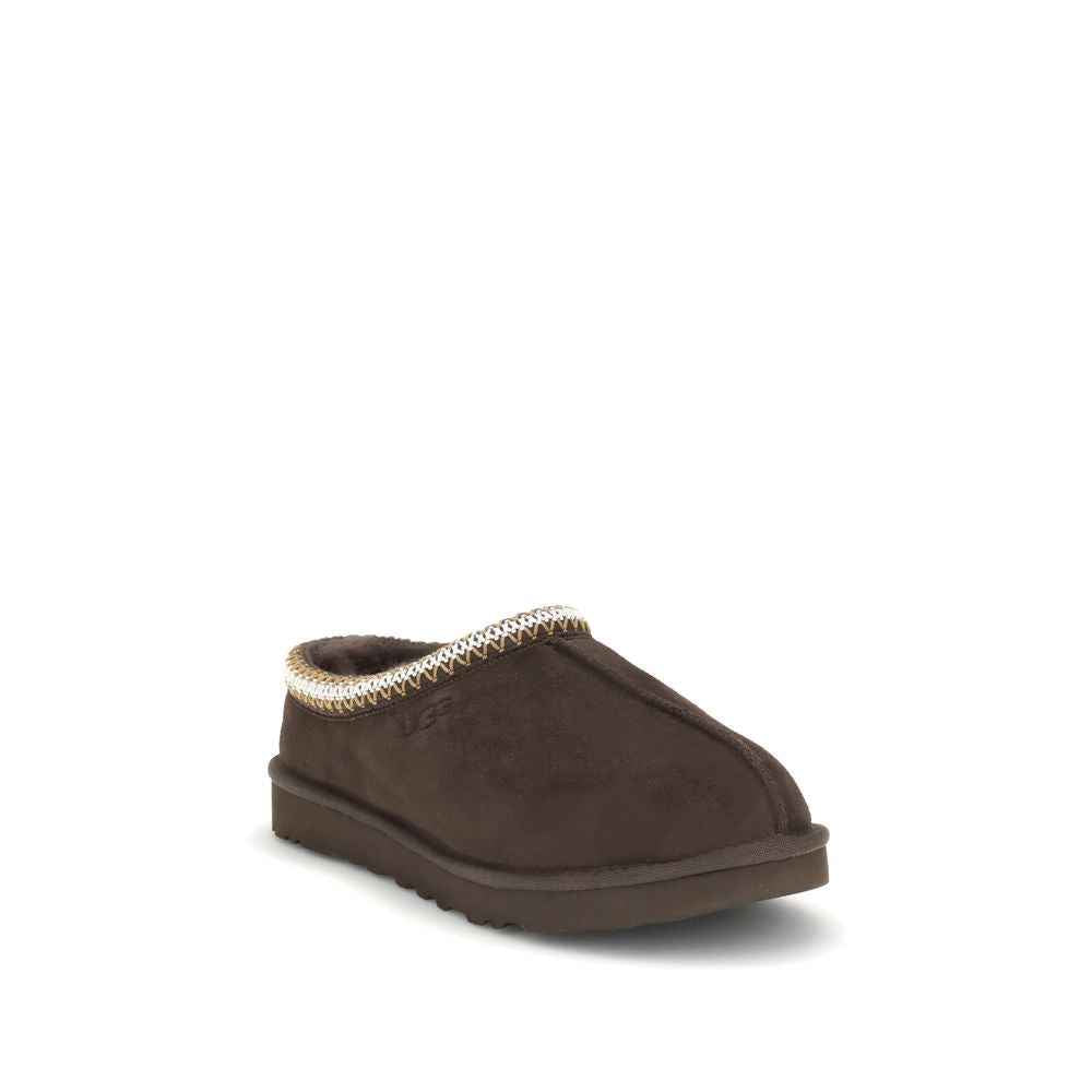 UGG Brown Leather Mules