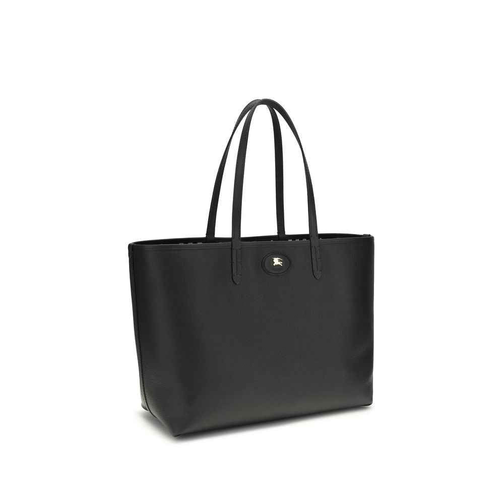 Burberry Black Calf Leather Bos Taurus Shoulder Bag
