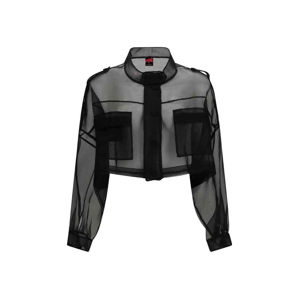 PINKO Black Silk Clothing