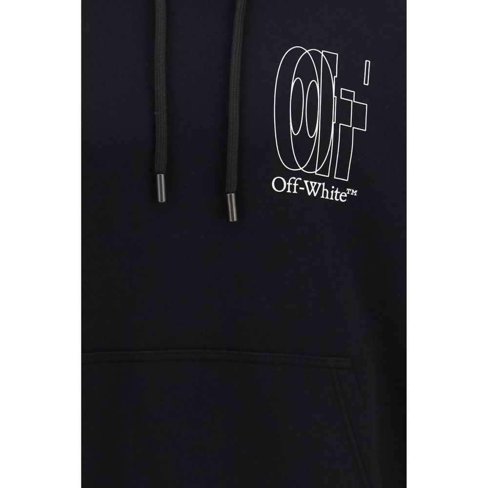 Off-White Black Cotton Sweatshirt