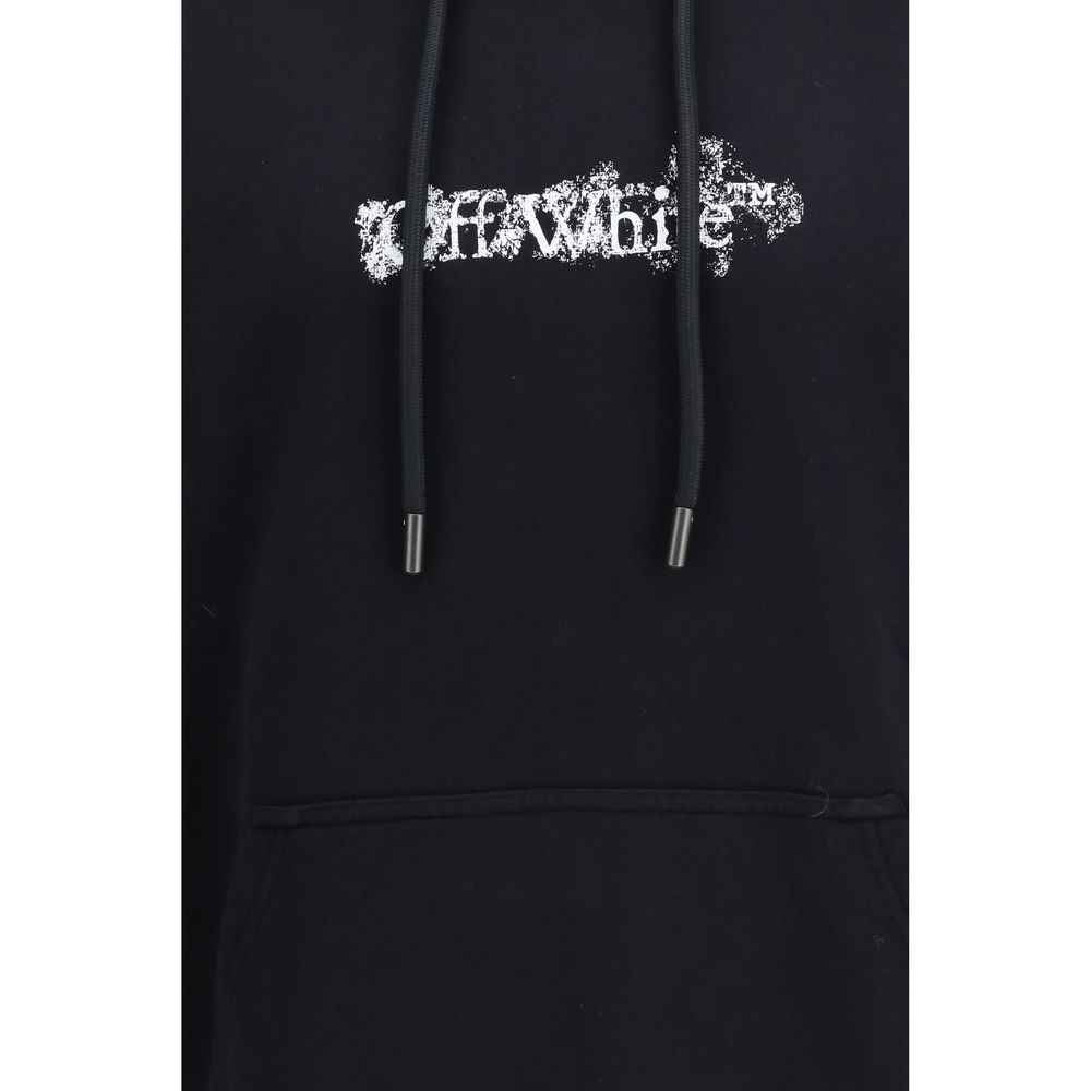 Off-White Black Cotton Sweatshirt