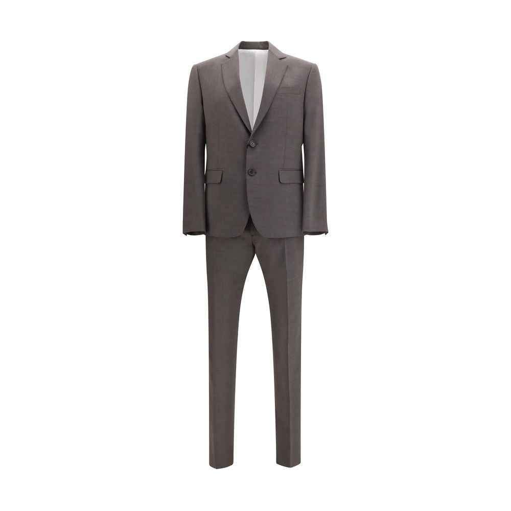Dsquared² Gray Wool Two-Piece Suit