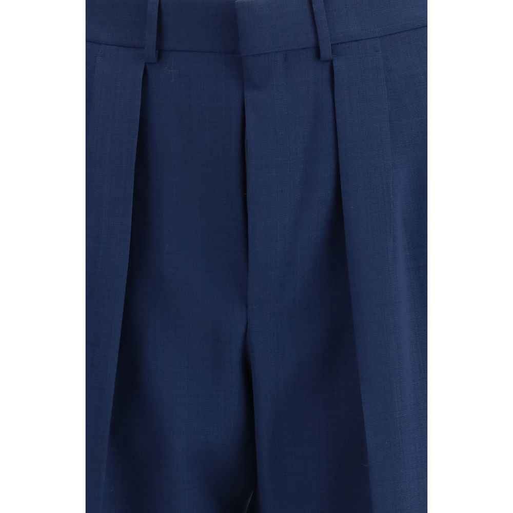 Tom Ford Bicolor Wool Oves Aries Dress Pants