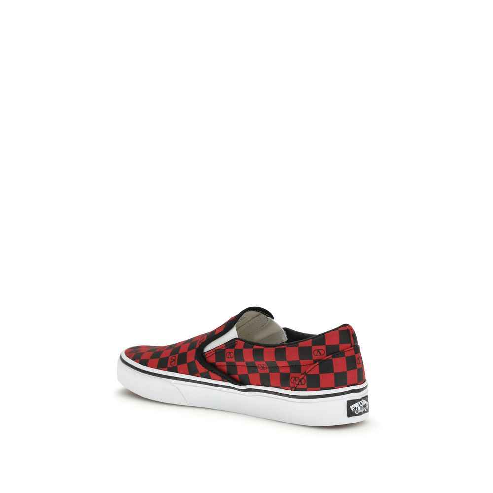 Valentino Garavani Multicolor Cotton Low Top Sneakers
