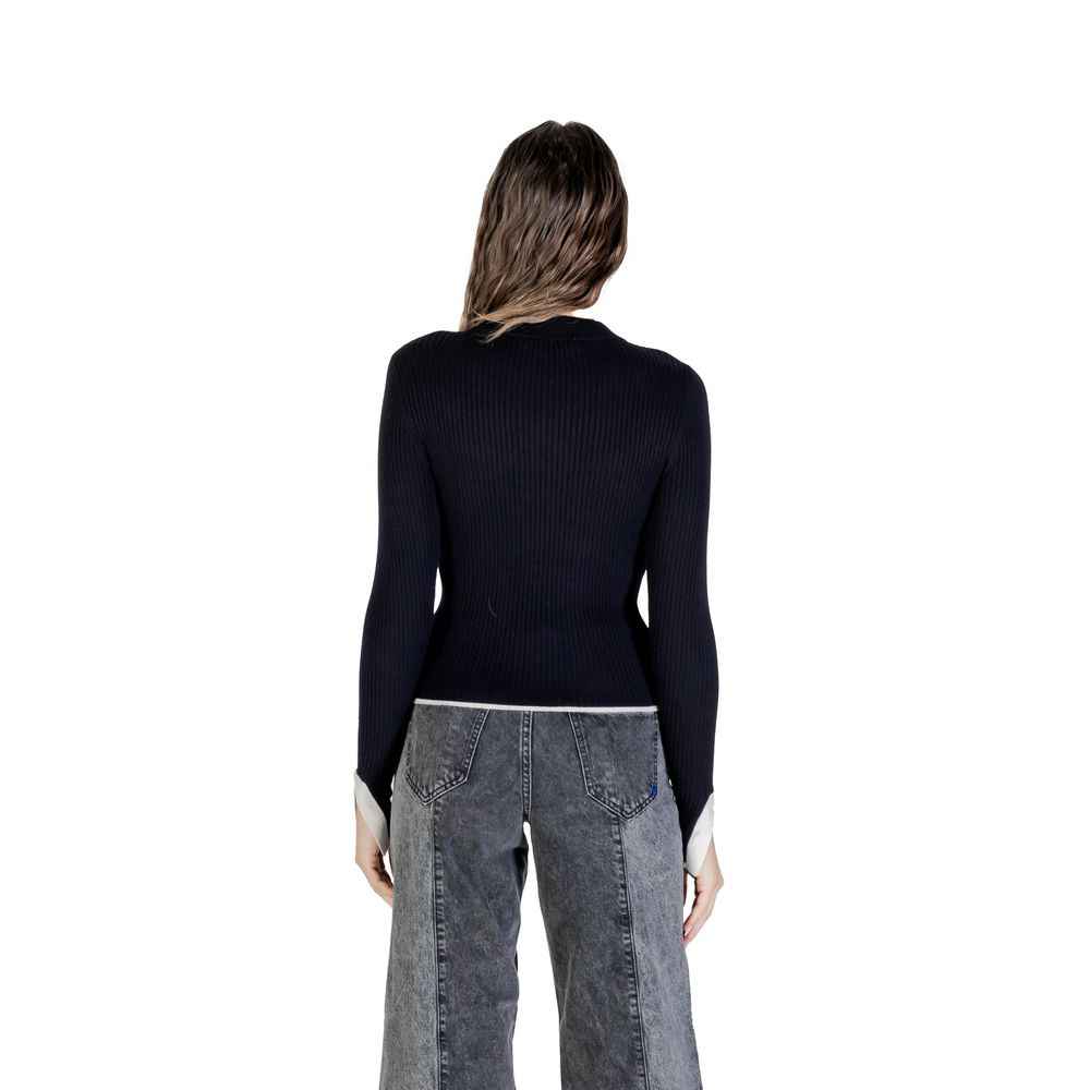 Karl Lagerfeld Black Viscose Sweatshirt