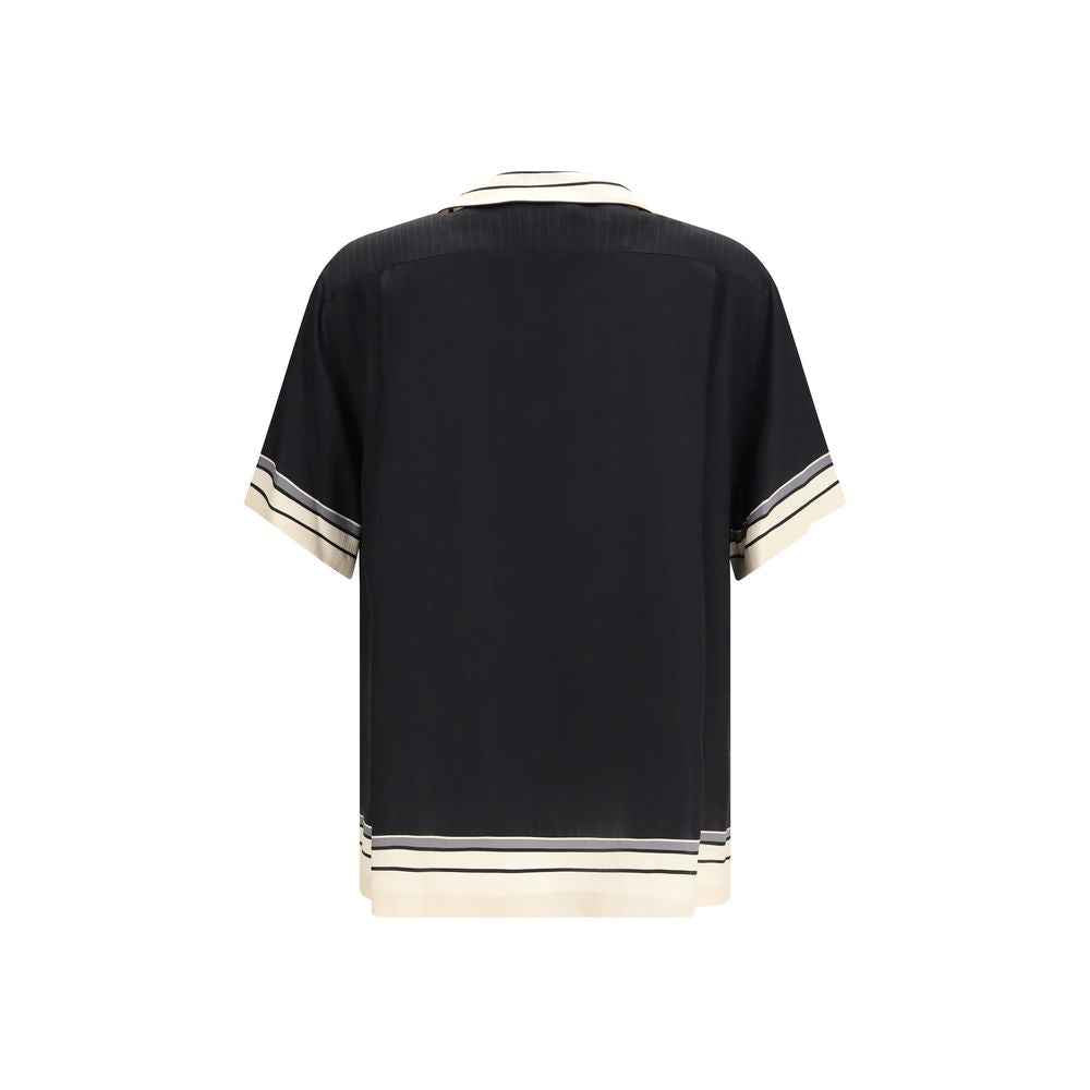 Dolce & Gabbana Multicolor Silk Shortsleeve Shirt