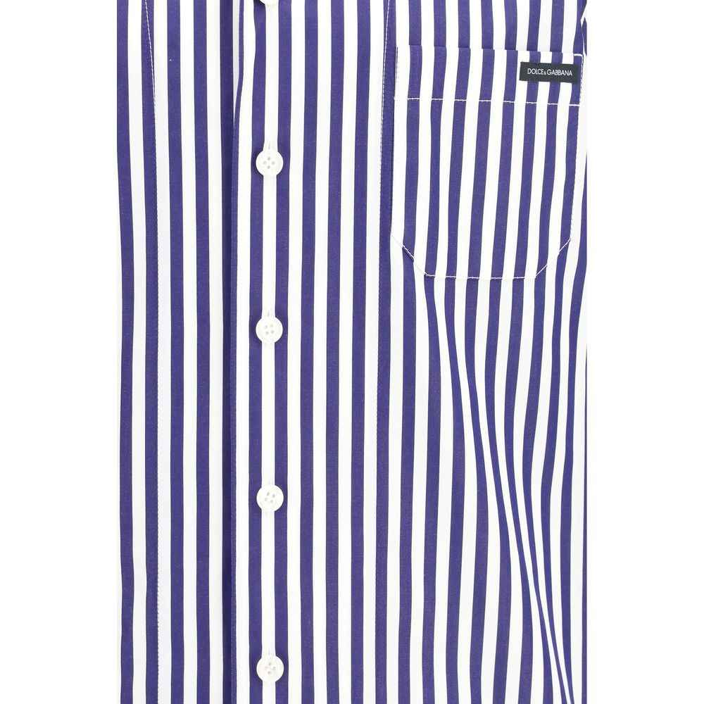 Dolce & Gabbana Multicolor Cotton Pattern Shirt