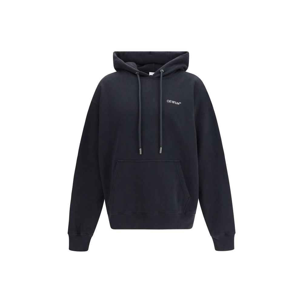 Off-White Black Cotton Sweatshirt